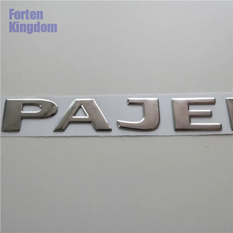 PAJERO letter badge emblem 08