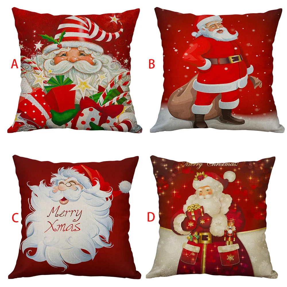 Natal New Year Decoration Christmas Sofa Bed Pillow Case fashion Cushion Cover home decoration accessories for living room
Natal New Year Decoration Christmas Sofa Bed Pillow Case fashion Cushion Cover home decoration accessories for living room