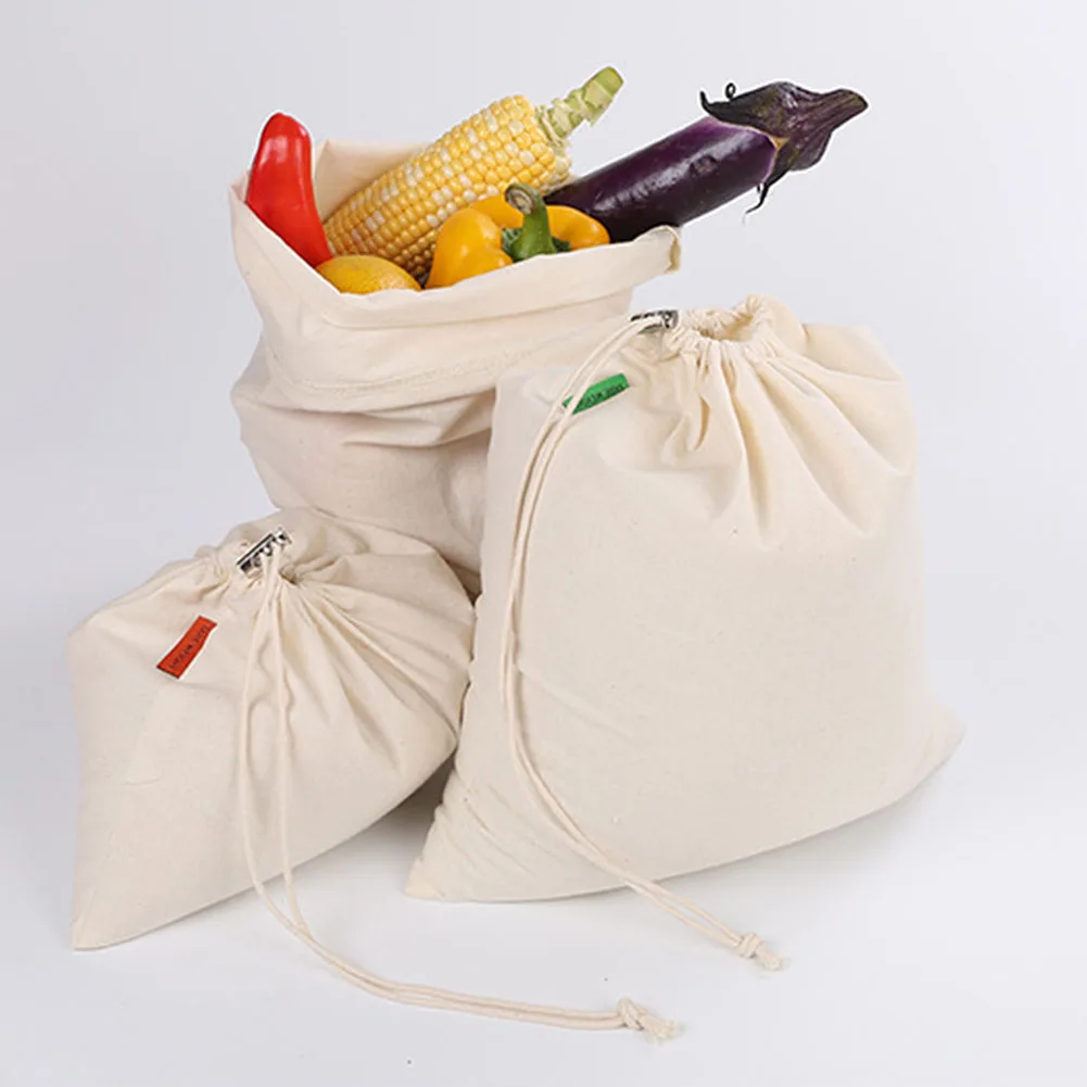 Storage Bag Reusable Cotton Drawstring Fruit Vegetable Rice Bread Seeds Spices Nut Milk Organizer Pouch Shopping
Storage Bag Reusable Cotton Drawstring Fruit Vegetable Rice Bread Seeds Spices Nut Milk Organizer Pouch Shopping