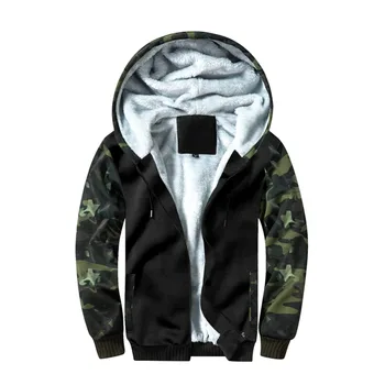 Loldeal Warm Coat For Men, Winter Fleece Camouflage Zipper Sports Hoodie Jacket Outwear
Loldeal Warm Coat For Men, Winter Fleece Camouflage Zipper Sports Hoodie Jacket Outwear
