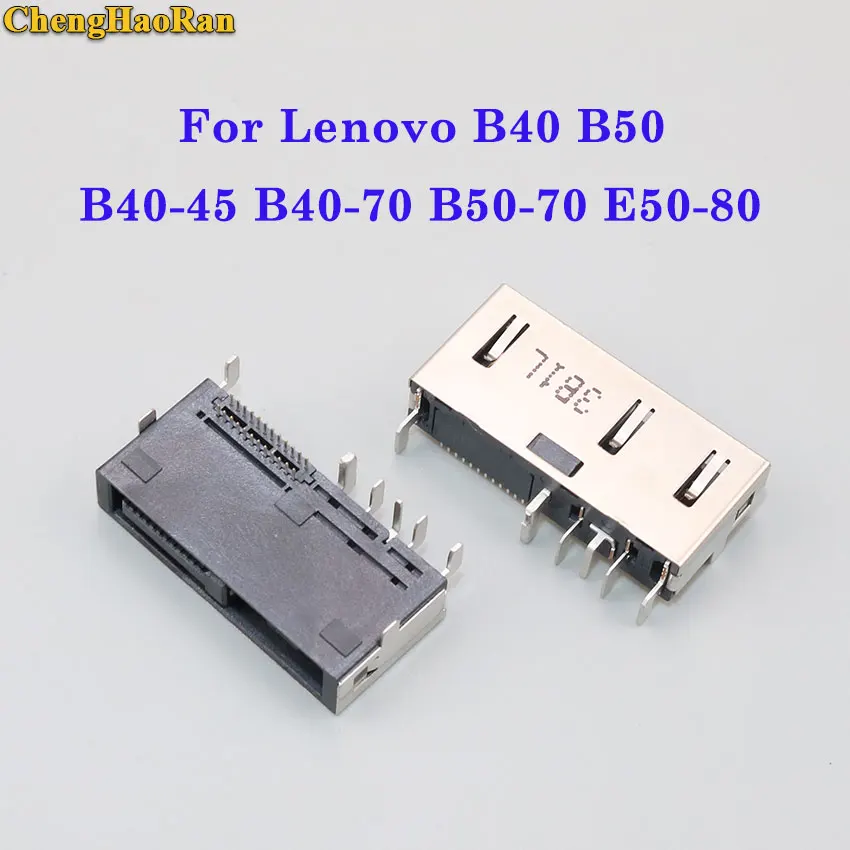 ChengHaoRan AC DC Power Jack Charging Port Socket Connector for Lenovo B40 B50 B40-45 B40-70 B50-70 E50-80 
ChengHaoRan AC DC Power Jack Charging Port Socket Connector for Lenovo B40 B50 B40-45 B40-70 B50-70 E50-80