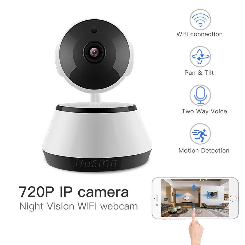 Universal - Caméra IP Mini Cam Webcam Vision Nocturne Caméra HD Maison  Extérieur 360 WiFi WiFi Surveillance Bébé Cable - Babyphone connecté - Rue  du Commerce