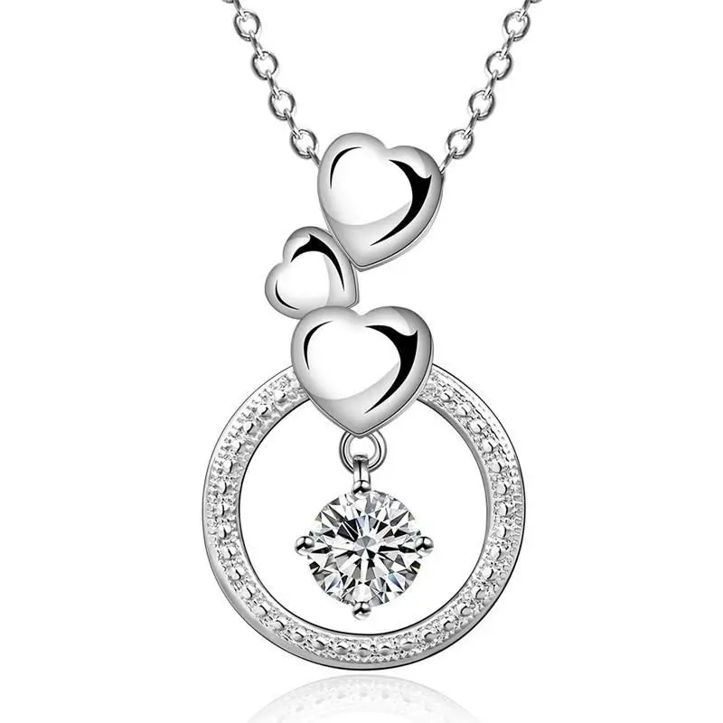 New necklace cute charms high quality silver color charms for women lady wedding jewelry crystal necklace Free shipping N619
New necklace cute charms high quality silver color charms for women lady wedding jewelry crystal necklace Free shipping N619