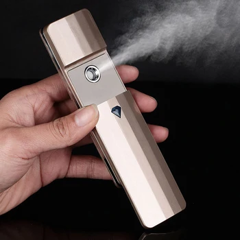 Portable Nano Spray Mist Handy Facial Steamer Mister USB Rechargeable Face Moisturize Hydrating Sprayer Device Beauty Instrument
Portable Nano Spray Mist Handy Facial Steamer Mister USB Rechargeable Face Moisturize Hydrating Sprayer Device Beauty Instrument
