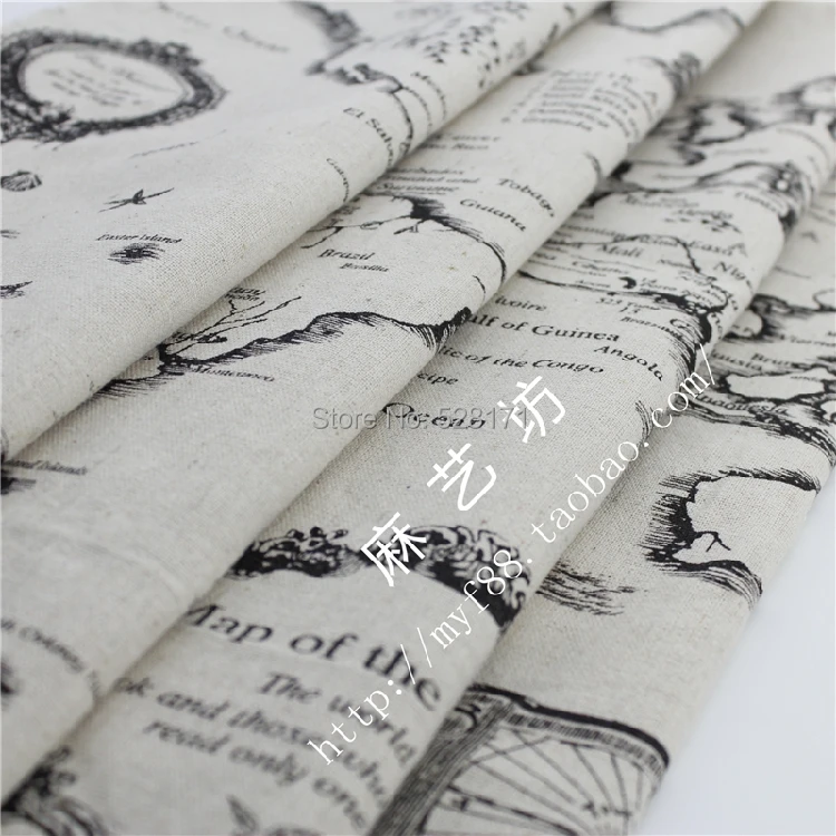 Free Shipping 150*100cm Assorted burlap jute hessian Word Map Printing Linen Fabric Fat Quarter
Free Shipping 150*100cm Assorted burlap jute hessian Word Map Printing Linen Fabric Fat Quarter
