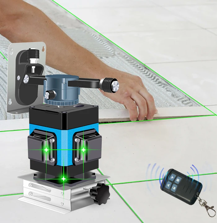 12 Line 3D Green Light Affixing Instrument Level 360 High Precision Flat Glare Floor Level Ground Line With Remote Control
12 Line 3D Green Light Affixing Instrument Level 360 High Precision Flat Glare Floor Level Ground Line With Remote Control