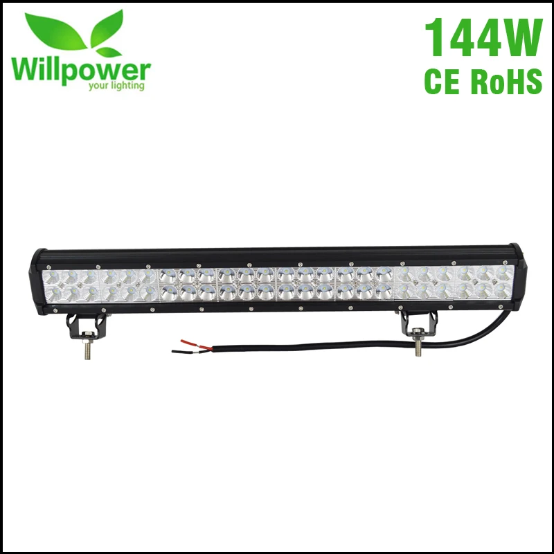 IP67 Waterproof 4x4 car combo beam double rows 144W 24 Inch offroad Led Light Bar for JEEP
IP67 Waterproof 4x4 car combo beam double rows 144W 24 Inch offroad Led Light Bar for JEEP