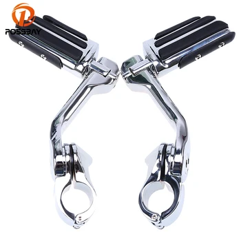 POSSBAY 1 Pair 1-1/4" Footpegs Motorcycle Long Angled Highway Engine Guard Foot Pegs for Harley Fat Boy XL1200 883 Foot Rest
POSSBAY 1 Pair 1-1/4" Footpegs Motorcycle Long Angled Highway Engine Guard Foot Pegs for Harley Fat Boy XL1200 883 Foot Rest