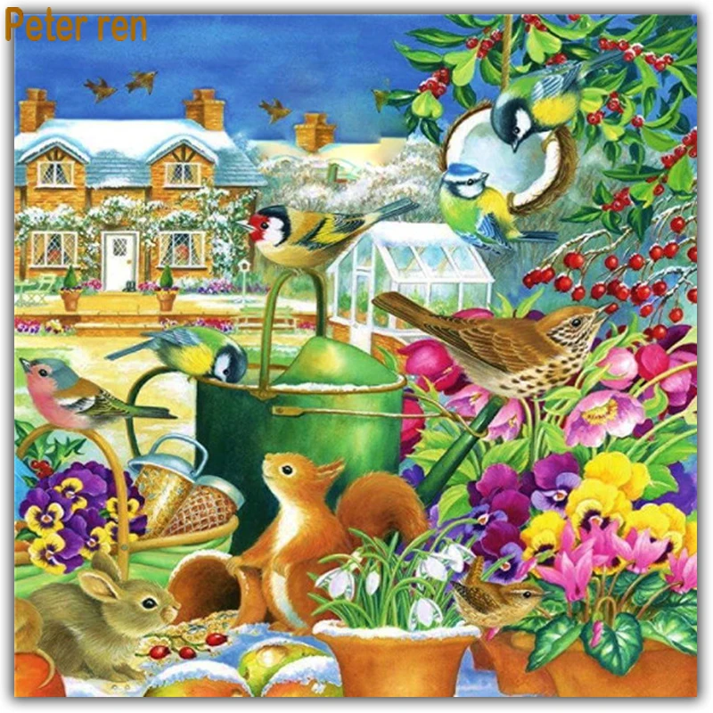 Diamond painting animal cross stitch Square\Round icon diamond mosaic squirrel Full Diamond embroidery "Garden house bird beast
Diamond painting animal cross stitch Square\Round icon diamond mosaic squirrel Full Diamond embroidery "Garden house bird beast
