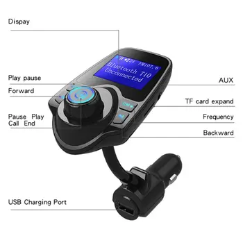 Bluetooth Car FM Transmitter MP3 Player Radio Adapter Kit USB Charger 2 Outlets FM Transmitter
Bluetooth Car FM Transmitter MP3 Player Radio Adapter Kit USB Charger 2 Outlets FM Transmitter