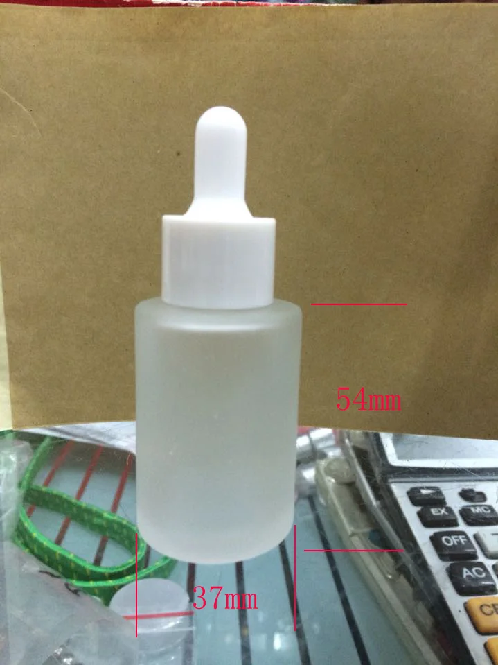 100pcs 30ML frost OR clear empty glass droper bottle with white cap, 1oz glass dropper bottles, 30ml glass liquid bottles
100pcs 30ML frost OR clear empty glass droper bottle with white cap, 1oz glass dropper bottles, 30ml glass liquid bottles