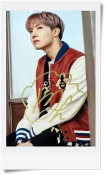 Bangtan Boys J-HOPE autographed signed original photo WINGS freeshipping 03.2017
Bangtan Boys J-HOPE autographed signed original photo WINGS freeshipping 03.2017