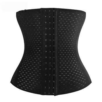 Women Shapers Corsets Waist Cinchers Female Intimates Belt Black Beige Three Rows 15 Buckles Solid Sliming Body Shaper 
Women Shapers Corsets Waist Cinchers Female Intimates Belt Black Beige Three Rows 15 Buckles Solid Sliming Body Shaper