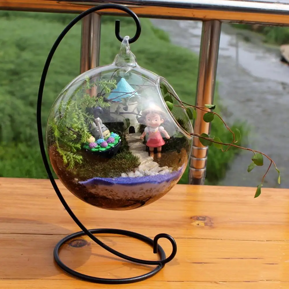 Adeeing Transparent Hanging Micro Landscape Ecological Glass Bottle Iron Art Handicraft Decoration (not Include Plants)
Adeeing Transparent Hanging Micro Landscape Ecological Glass Bottle Iron Art Handicraft Decoration (not Include Plants)