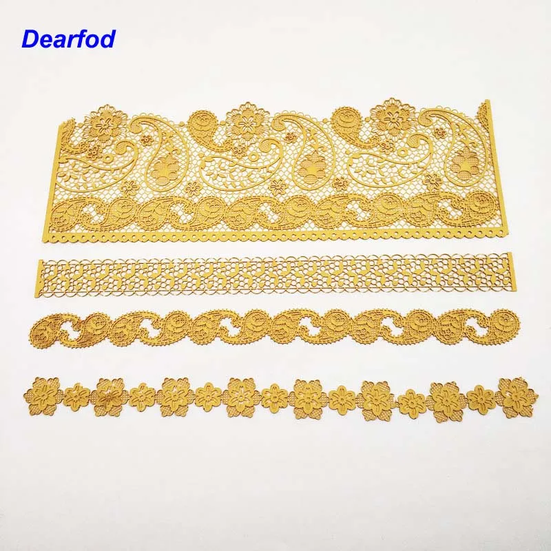 MX144 Large Size Flower Pattern Sugar Lace pad Silicone Cake Brim Decoration Mold Kitchenware DIY Tool
MX144 Large Size Flower Pattern Sugar Lace pad Silicone Cake Brim Decoration Mold Kitchenware DIY Tool
