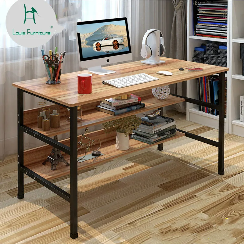 Louis Fasion Office Desks Simple Economical Simple Home Student Computer Bedroom Learning Table Multi-function.
Louis Fasion Office Desks Simple Economical Simple Home Student Computer Bedroom Learning Table Multi-function.
