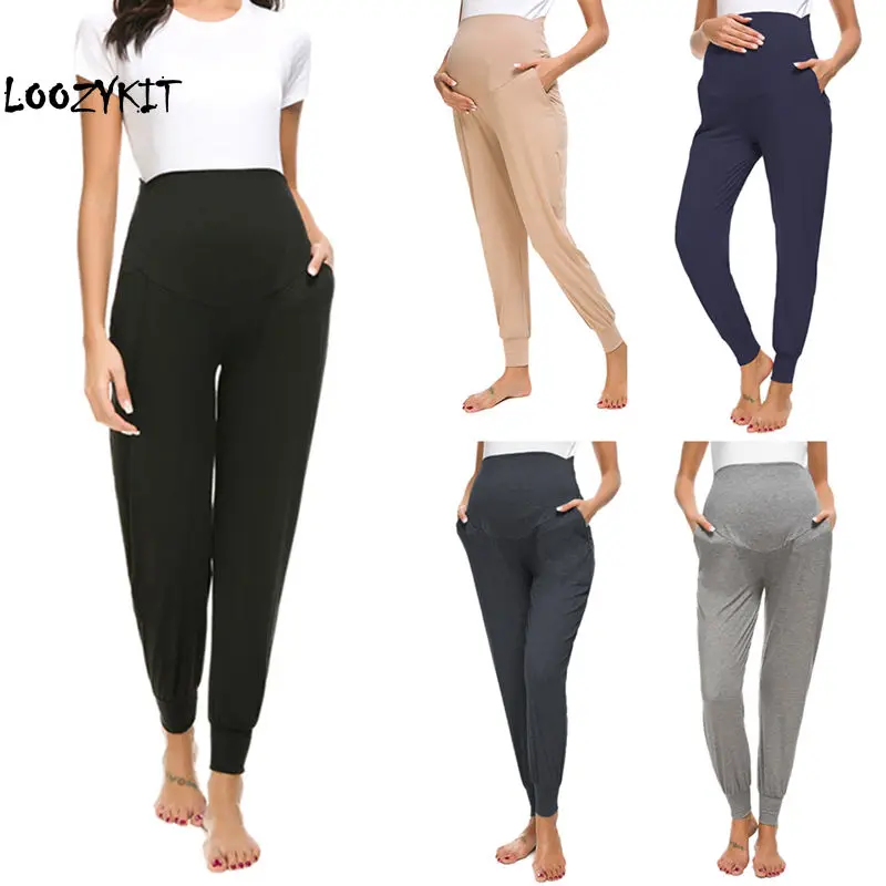Loozykit Maternity Pants Women's Maternity Super Stretch Secret Fit Belly Ankle Skinny Work Pant Harem Pregnancy Pants 5 Colors
Loozykit Maternity Pants Women's Maternity Super Stretch Secret Fit Belly Ankle Skinny Work Pant Harem Pregnancy Pants 5 Colors