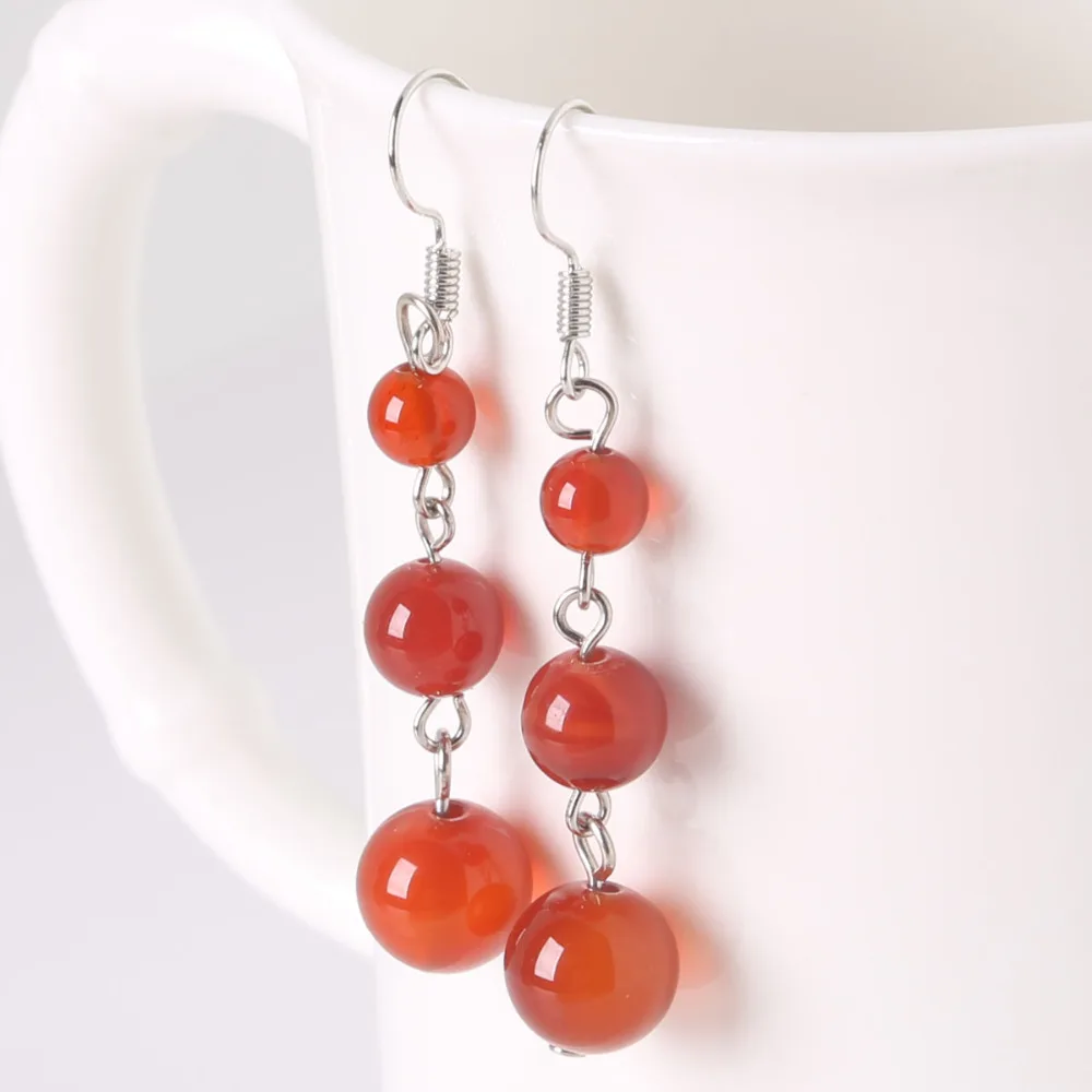 Fashion Natural Tiger Eye Stone Beads Dangle Earrings for Women Earring Long Drop Earrings Jewelry
Fashion Natural Tiger Eye Stone Beads Dangle Earrings for Women Earring Long Drop Earrings Jewelry