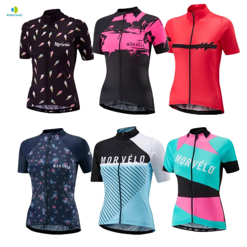 Morvelo Women's girls Summer Short Sleeve Cycling Jersey Bicycle Road MTB bike Shirt Outdoor Sports Ropa ciclismo Clothing
Morvelo Women's girls Summer Short Sleeve Cycling Jersey Bicycle Road MTB bike Shirt Outdoor Sports Ropa ciclismo Clothing