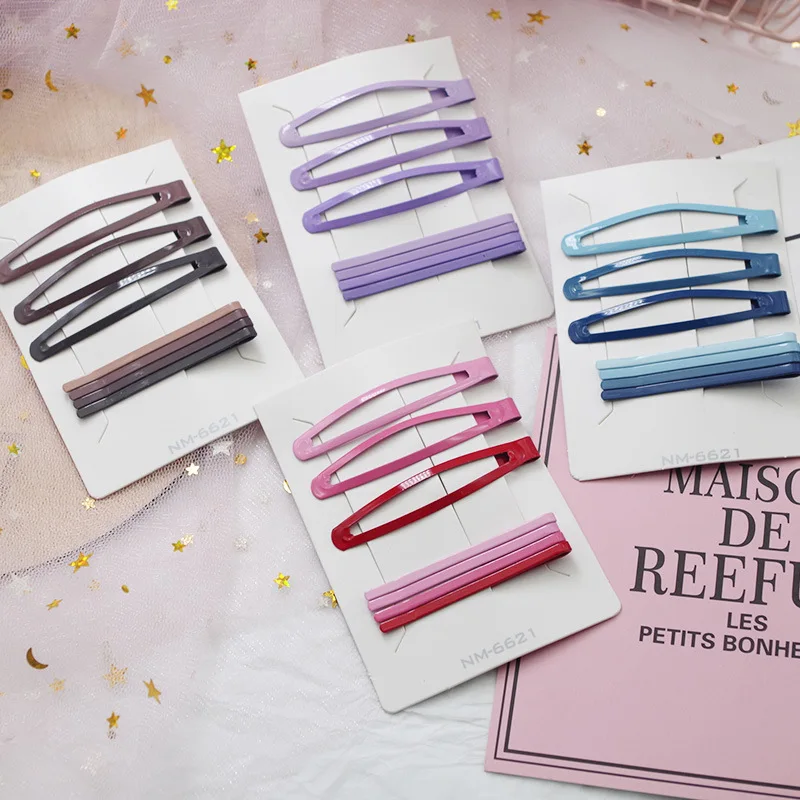WPCZQVZA 7PCS/Set Korean Fashion Simple Hair Pins Set Candy Color Exquisite Hair Clips For Girls High Quality Party Headwear
WPCZQVZA 7PCS/Set Korean Fashion Simple Hair Pins Set Candy Color Exquisite Hair Clips For Girls High Quality Party Headwear