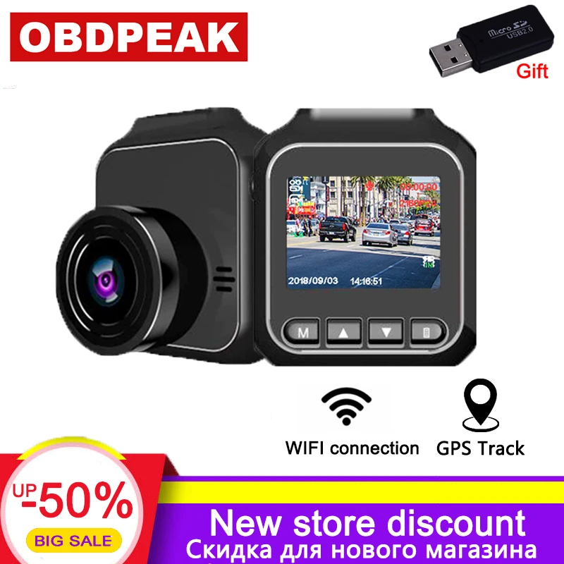 Mini WiFi Car DVR Dash Camera Dvr Video Recorder 1.5 Inch FHD 1080P Built In GPS Tracker Dashcam Auto Registrator Dash Cam
Mini WiFi Car DVR Dash Camera Dvr Video Recorder 1.5 Inch FHD 1080P Built In GPS Tracker Dashcam Auto Registrator Dash Cam