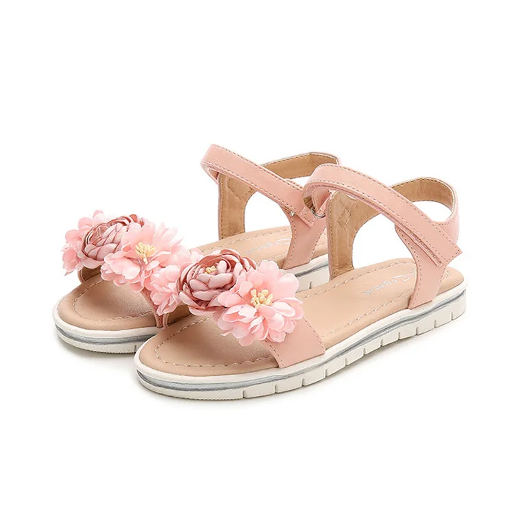Girls Sandals Children Summer Shoes Kids Sandals For Girls PU Leather Flowers Princess Shoes Girls White/Pink Sandals
Girls Sandals Children Summer Shoes Kids Sandals For Girls PU Leather Flowers Princess Shoes Girls White/Pink Sandals