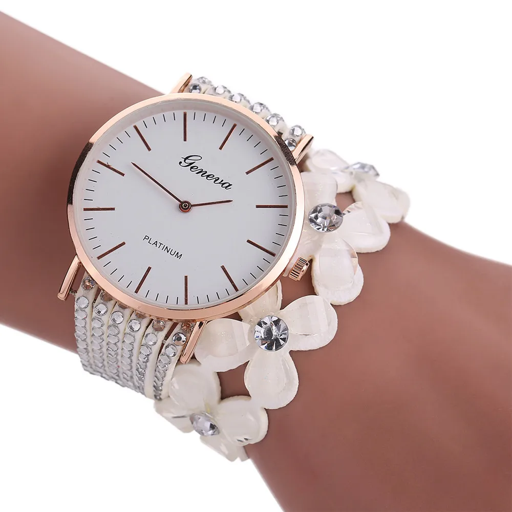 Fashion lady dress watch Leisure Womens Female Clock watch Quartz Bracelet Watch Crystal Diamond WristWatches
Fashion lady dress watch Leisure Womens Female Clock watch Quartz Bracelet Watch Crystal Diamond WristWatches