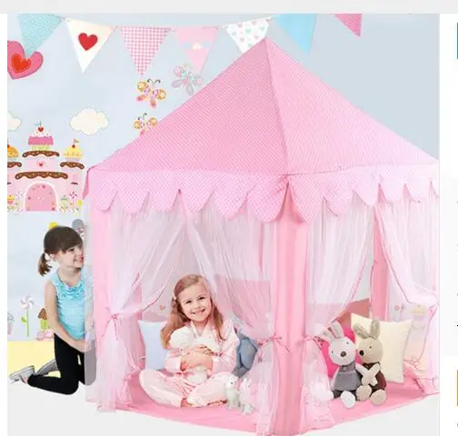 Portable Children Kids Play Tents Outdoor Garden Folding Toy Tent Pop Up Kids Girl Princess Castle Outdoor playhouse Kids Tent
Portable Children Kids Play Tents Outdoor Garden Folding Toy Tent Pop Up Kids Girl Princess Castle Outdoor playhouse Kids Tent