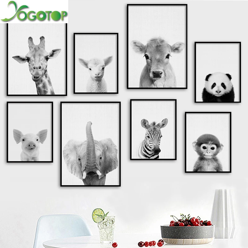 YOGOTOP Giraffe Zebra Elephant Cow Panda monkey pig Black White Nordic Diy Diamond Painting 5D Full mosaic Embroidery YY709
YOGOTOP Giraffe Zebra Elephant Cow Panda monkey pig Black White Nordic Diy Diamond Painting 5D Full mosaic Embroidery YY709