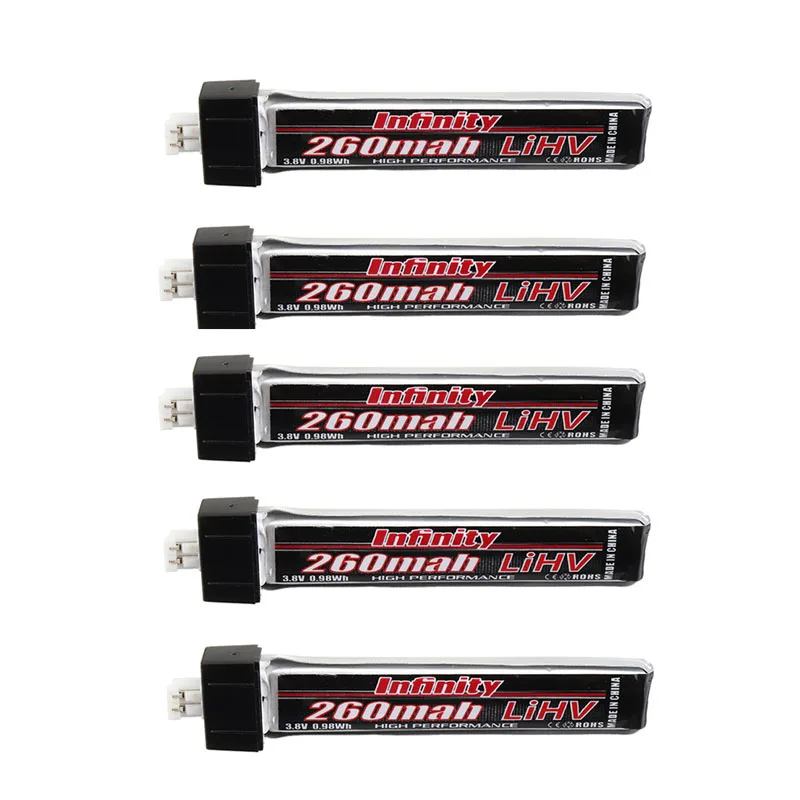 3/5PC AHTECH For Infinity 3.8V 260mAh 60C 1S HV 4.35V Lipo Battery PH2.0 Plug for Eachine US65 UK65 URUAV UR65 Mobula7 FPV Drone
3/5PC AHTECH For Infinity 3.8V 260mAh 60C 1S HV 4.35V Lipo Battery PH2.0 Plug for Eachine US65 UK65 URUAV UR65 Mobula7 FPV Drone