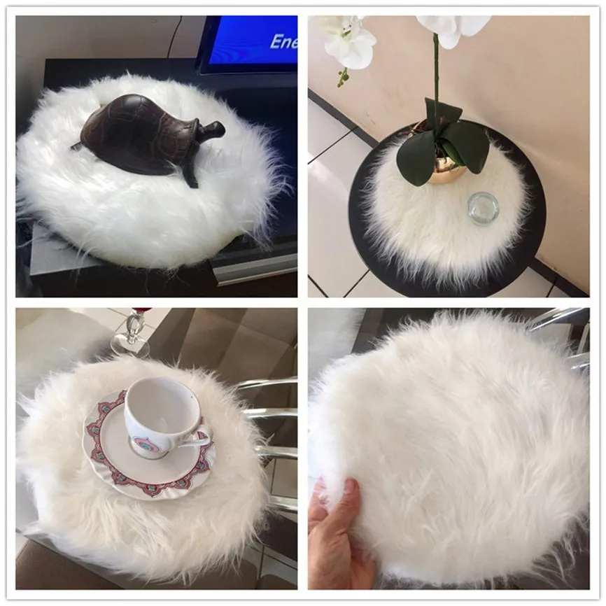 Rug Soft Artificial Sheepskin Rug Chair Cover Artificial Wool Warm Hairy Carpet Seat Pad for home Enfeites De Natal Nov#3
Rug Soft Artificial Sheepskin Rug Chair Cover Artificial Wool Warm Hairy Carpet Seat Pad for home Enfeites De Natal Nov#3