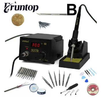 High quality 110V/220V 45W YIHUA 937D Eruntop 936 Constant Temperature Antistatic Soldering Station Solder Iron
High quality 110V/220V 45W YIHUA 937D Eruntop 936 Constant Temperature Antistatic Soldering Station Solder Iron