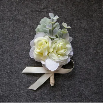 6pcs/pack Artificial Wedding Flower Wrist Flower Corsage Flower Important Guest Bride Bridesmaid Wrist Groom Groomsman Corsage
6pcs/pack Artificial Wedding Flower Wrist Flower Corsage Flower Important Guest Bride Bridesmaid Wrist Groom Groomsman Corsage
