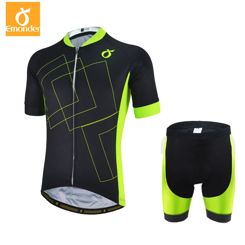 EMONDER 2019 Pro Team Cycling Jersey And Bib Shorts 4D Gel Pad Men's Bicycle Set High Quality Italy Non-slip Off Cuff And Leg
EMONDER 2019 Pro Team Cycling Jersey And Bib Shorts 4D Gel Pad Men's Bicycle Set High Quality Italy Non-slip Off Cuff And Leg