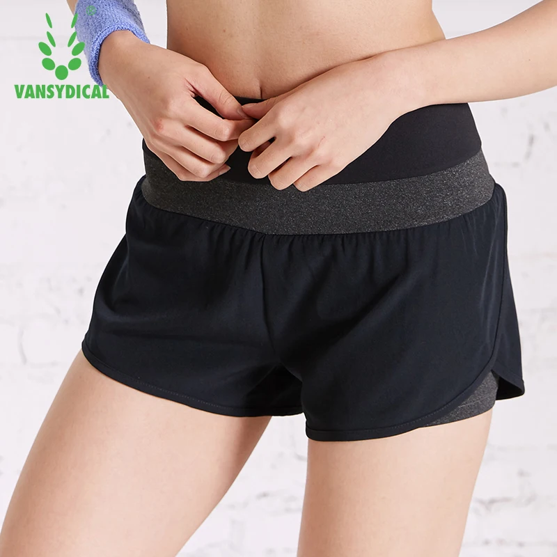 Vansydical Womens Running Sports Shorts High Waist Yoga Shorts Summer Fitness Gym Shorts Double Layers
Vansydical Womens Running Sports Shorts High Waist Yoga Shorts Summer Fitness Gym Shorts Double Layers