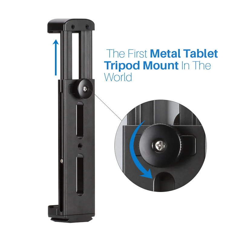 HOT Tablet PC Tripod Stand Aluminum Holder with Quick Release Plate for iPad Mini/4/Pro/Surface Pro Drop shipping
HOT Tablet PC Tripod Stand Aluminum Holder with Quick Release Plate for iPad Mini/4/Pro/Surface Pro Drop shipping