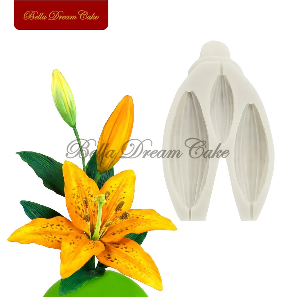 Lily Flower Buds Silicone Mold DIY Fondant Cake Moulds Sugarcraft Cake Mould Cake Decorating Tool Kitchen Accessories Bakeware
Lily Flower Buds Silicone Mold DIY Fondant Cake Moulds Sugarcraft Cake Mould Cake Decorating Tool Kitchen Accessories Bakeware