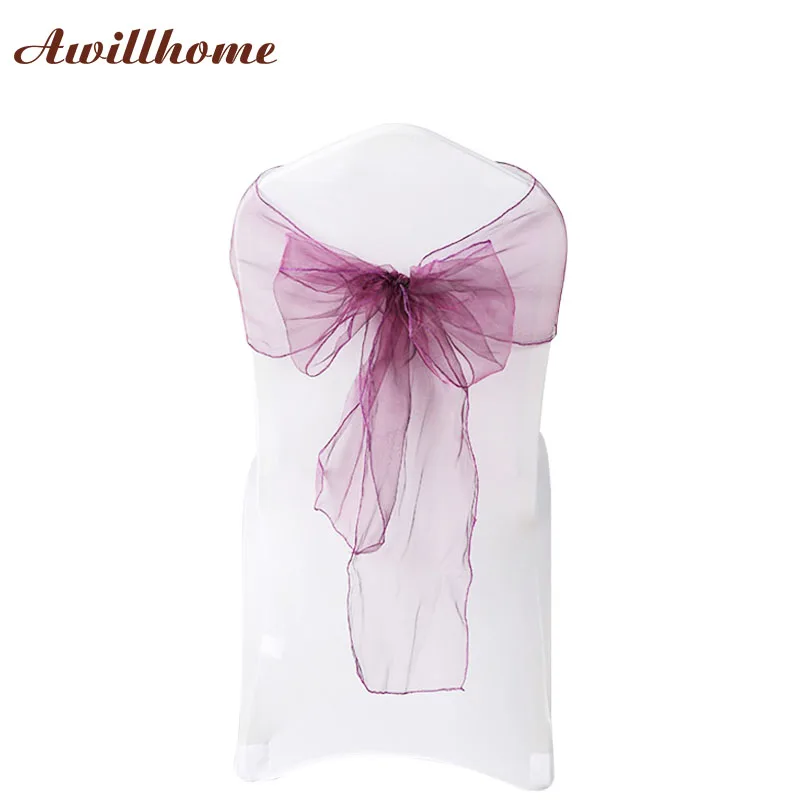 Awillhome 100PCS/Pack Full Colour Chair Sashes 7''x108'' Wedding Party Ceremony Chair Sashes Decoration Chair Bows Home Textile
Awillhome 100PCS/Pack Full Colour Chair Sashes 7''x108'' Wedding Party Ceremony Chair Sashes Decoration Chair Bows Home Textile
