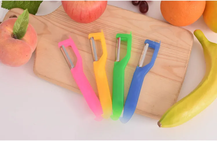1PC New Fruit Paring Knife Kitchen Multi-function Planer Household Apple Scraping Knife Potato Peeler Random Color OK 0783
1PC New Fruit Paring Knife Kitchen Multi-function Planer Household Apple Scraping Knife Potato Peeler Random Color OK 0783