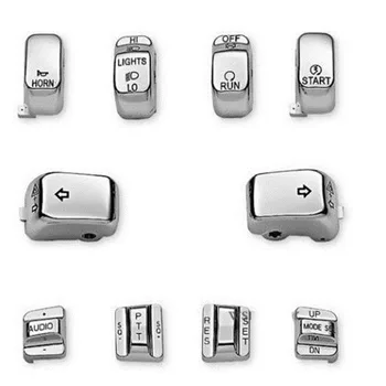 Chrome Switch Housing Cover Control Switch Cap Rocker Switch Kit For FLHTCU/FLHTK/FLTR/FLTRU 1996-2013 01 02 03 04 05 06
Chrome Switch Housing Cover Control Switch Cap Rocker Switch Kit For FLHTCU/FLHTK/FLTR/FLTRU 1996-2013 01 02 03 04 05 06