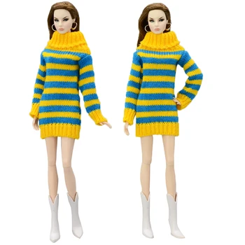 NK 2020 Newest Doll Sweater Handmade Aristocratic Fashion Clothing For Barbie Doll Accessories Clothes Children's Toys Gift DZ
NK 2020 Newest Doll Sweater Handmade Aristocratic Fashion Clothing For Barbie Doll Accessories Clothes Children's Toys Gift DZ