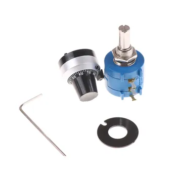 Wire wound Precision Potentiometer Plastic blue 3590S-2-102L 1K Resistor Ohm Rotary
Wire wound Precision Potentiometer Plastic blue 3590S-2-102L 1K Resistor Ohm Rotary