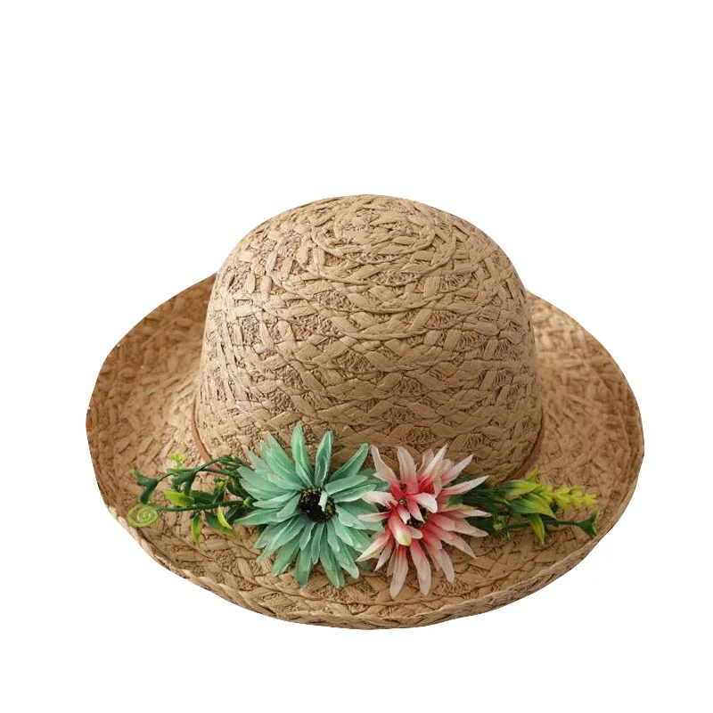 Summer Tea Party Hats Women Floppy Foldable Cap Flowers Beach Straw Sun Hats Female Wide Brim Sunhat Flat Cap Chapeau
Summer Tea Party Hats Women Floppy Foldable Cap Flowers Beach Straw Sun Hats Female Wide Brim Sunhat Flat Cap Chapeau