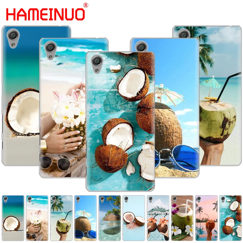 HAMEINUO Coconut on the beach Cover phone Case for sony xperia C6 XA1 XA2 XA ULTRA X XP L1 L2 X XZ1 compact XR/XZ PREMIUM
HAMEINUO Coconut on the beach Cover phone Case for sony xperia C6 XA1 XA2 XA ULTRA X XP L1 L2 X XZ1 compact XR/XZ PREMIUM