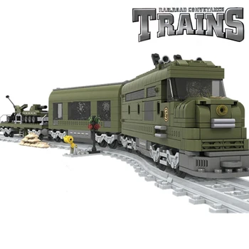 Model building kits MILITARY TRAIN 764pcs blocks Educational model building toys hobbies for children gifts Compatible With Toys
Model building kits MILITARY TRAIN 764pcs blocks Educational model building toys hobbies for children gifts Compatible With Toys