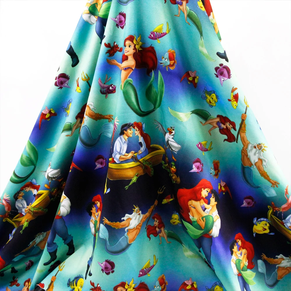 David accessories 50*145cm Fish girl 4 ways stretch knit fabric for Tissue Kids Bedding home textile for Sewing Tilda Doll,52157
David accessories 50*145cm Fish girl 4 ways stretch knit fabric for Tissue Kids Bedding home textile for Sewing Tilda Doll,52157