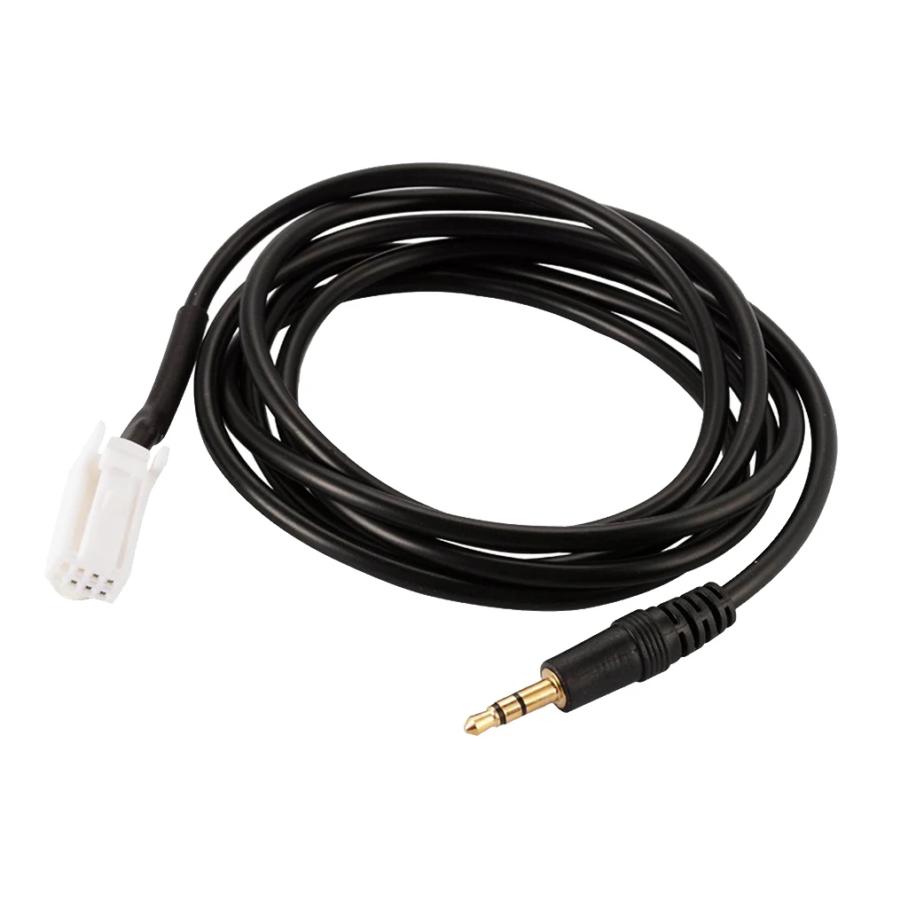 Replacement Auto Car Audio 3.5mm Aux Jack 8Pins Adapter Cable For Suzuki Swift Standard design, sound quality assurance