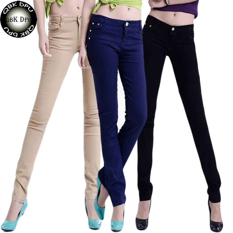 High Elastic Force Low waist Pencil Pants Jeans Formal Office work Pants Female Black Plus Size Casual Trouser Streetwear Women
High Elastic Force Low waist Pencil Pants Jeans Formal Office work Pants Female Black Plus Size Casual Trouser Streetwear Women