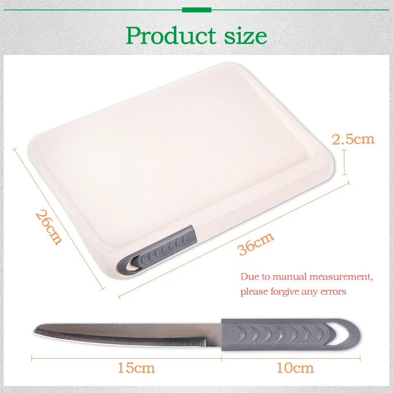 2 PCS sets Kitchen Knife Wheat straw Cutting Board Fruit Vegetable Meat Tools Kitchen Accessories Chopping Board
2 PCS sets Kitchen Knife Wheat straw Cutting Board Fruit Vegetable Meat Tools Kitchen Accessories Chopping Board