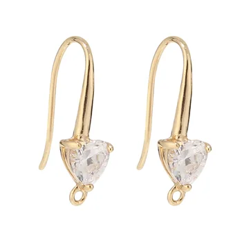 6pcs Best Quality Stone Hook Ear Wires Gold Plated over Brass Earring finding 22x15mm Lead Free Nickle Free
6pcs Best Quality Stone Hook Ear Wires Gold Plated over Brass Earring finding 22x15mm Lead Free Nickle Free